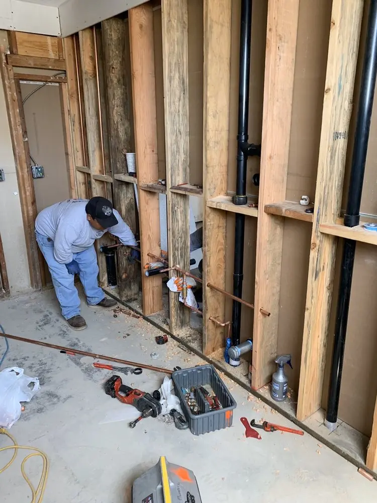 Commercial rough-in plumbing for Commercial Plumbing in North Takoma Park
